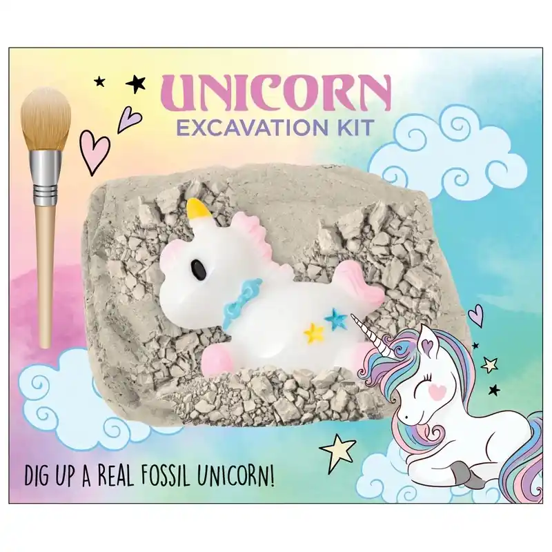 Unicorn Excavation Kit Multicolored For Ages 8 And Up