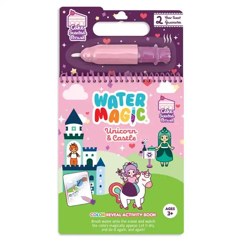Water Magic Activity Book Multicolored - Sugar Cookie Scent - Model Wm3001