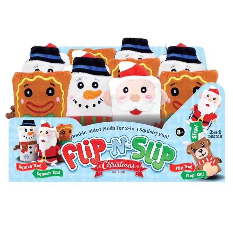 Shawshank LEDz Christmas Flip-N-Slip Squishy Toy 1 Pk