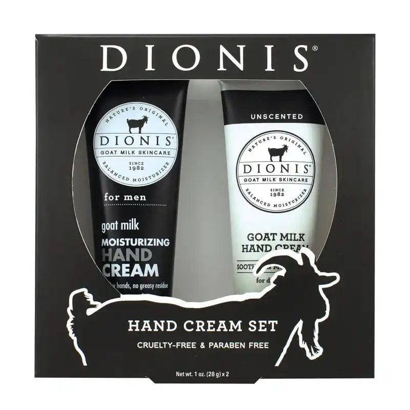 Dionis Goat Milk Skincare Fresh & Unscented Scent Hand Cream 1 Oz 2 Pk
