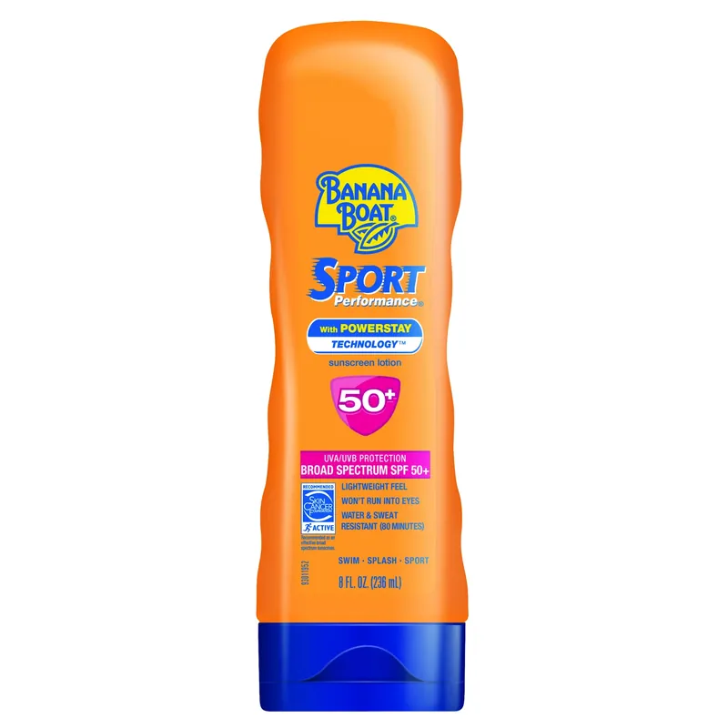 Banana Boat Sport Performance No Added Fragrance Scent Shielding Lotion 8 Oz 1 Pk