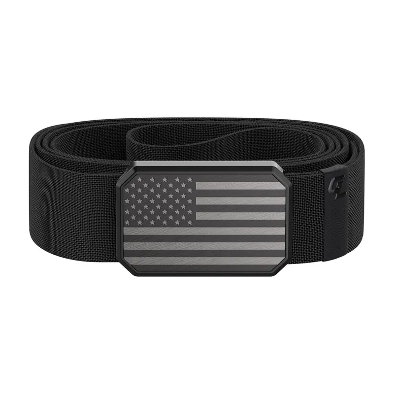 50 In. W Black Nylon Tactical Belt - Durable And Comfortable
