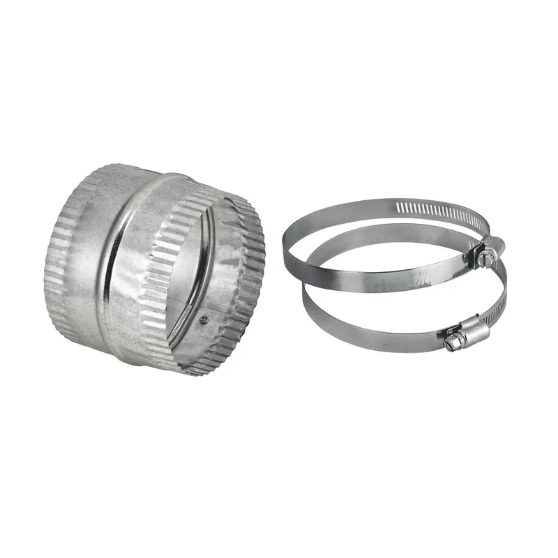Dryer Duct Extension Kit, Flexible Aluminum, Universal Fit, 4 In.