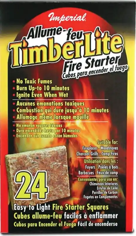 Imperial Manufacturing KK0312 Timber Lite Fire Starter Square 24