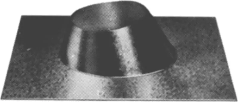 6 Inch Round Flashing - 3 Wall For Roof Ventilation
