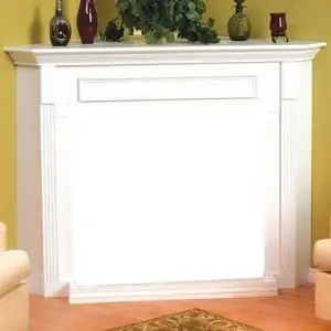 VAIL 26 WHITE CORNER CABINET