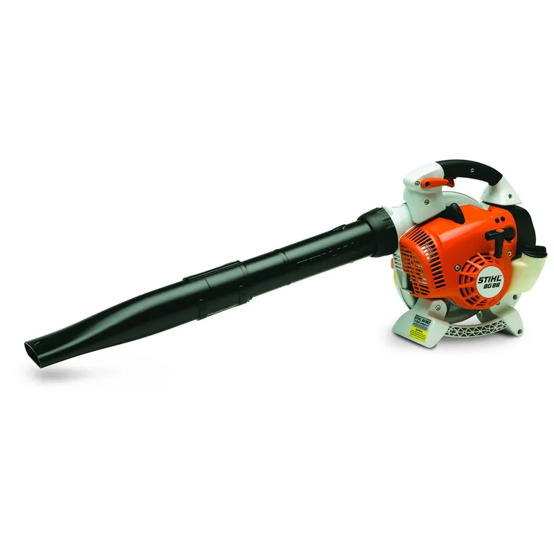 Bg 86 Gas Handheld Leaf Blower With 166 Mph Speed And 444 Cfm Power