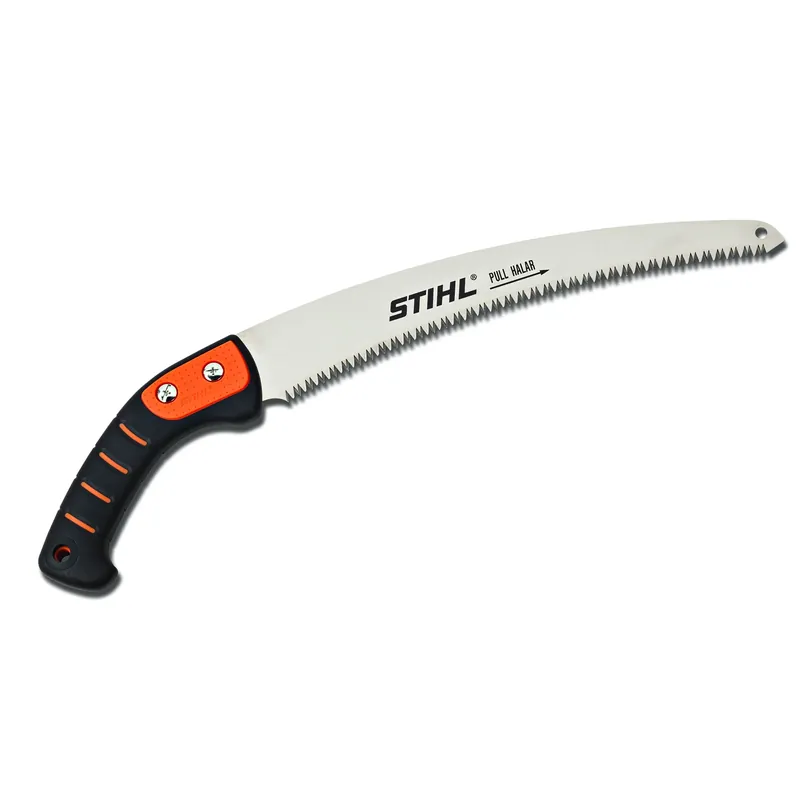 Ps 70 Arboriculture 13" Chemical Nickel Curved Pruning Saw With Rubber Grip