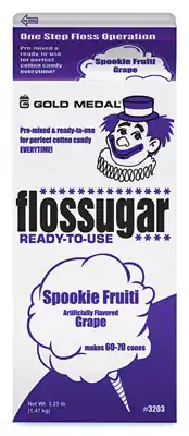 3-1/4LB Grape Flossugar