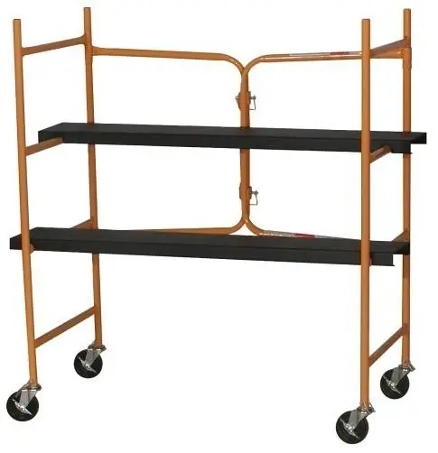 4‘ Mini Folding Scaffold - Gsm4 Model For Versatile Use