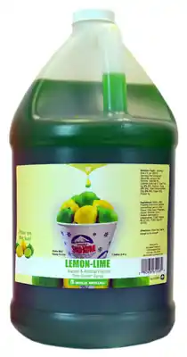 Sno-kone Gal Lime Syrup - Gold Medal Products Model 1226