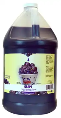 Gold Medal Sno-kone Grape Syrup 0.5 Gallon - Perfect For Summer Treats