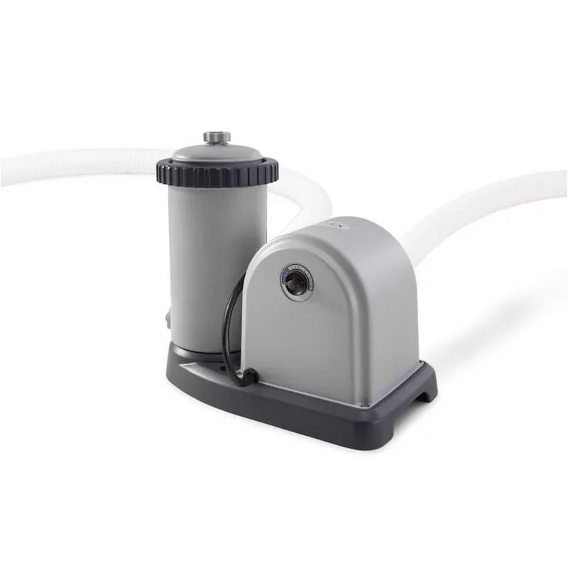 Intex Krystal Clear 1500‑Gallon Above‑Ground Filter Pump – Compact 14.1" H X 18.1" W X 12.5" L