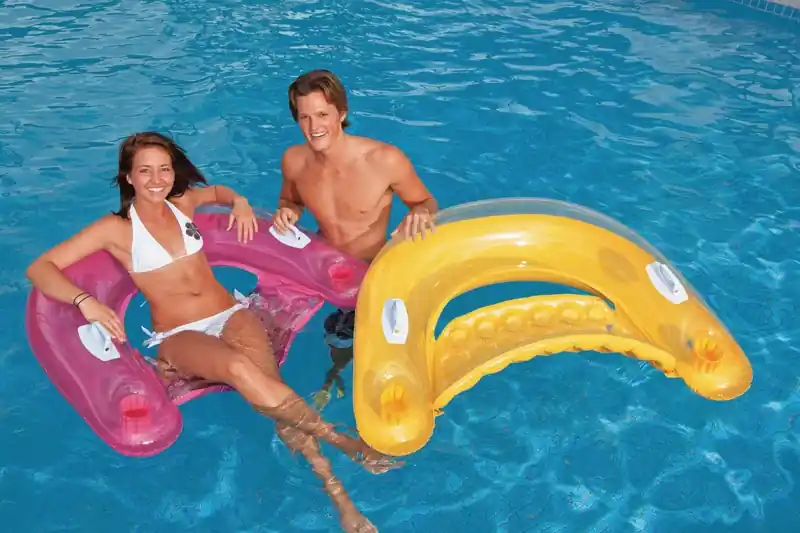 Sit ‘N Float Pool Lounger, 60 X 39 In.