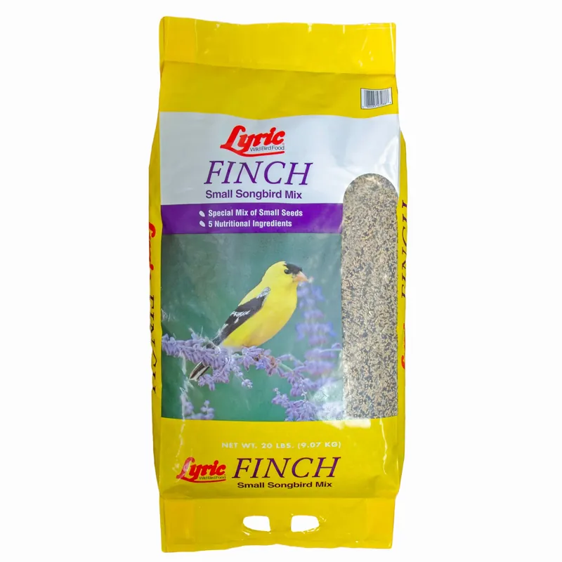 Finch Small Songbird Wild Bird Food Mix, 20 Lbs.