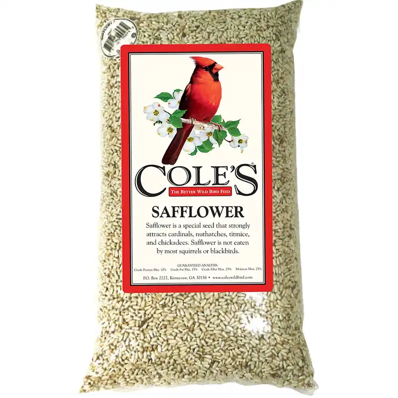 Wild Bird Food, Safflower, 20-Lbs.