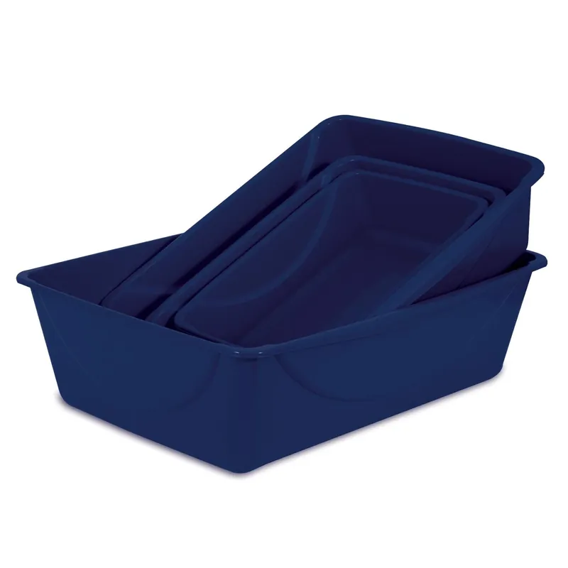 Petmate Plastic Assorted Litter Pan 1 Pk