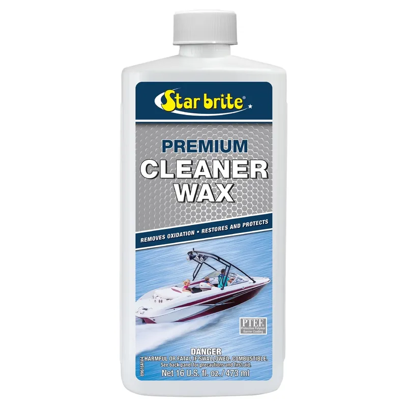 Cleaner Wax Liquid 16 Oz - Heavy Duty Marine Cleaner And Polish