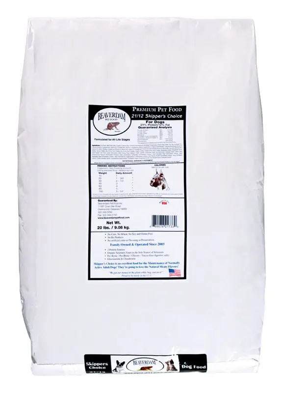 Skipper‘s Choice Pork And Chicken Dry Dog Food 20 Lb - All Ages