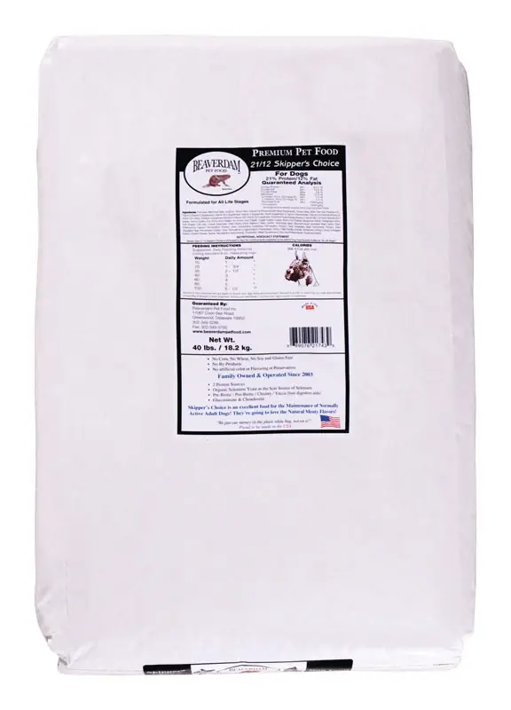 Skipper‘s Choice All Ages Pork And Chicken Dry Dog Food 40 Lb