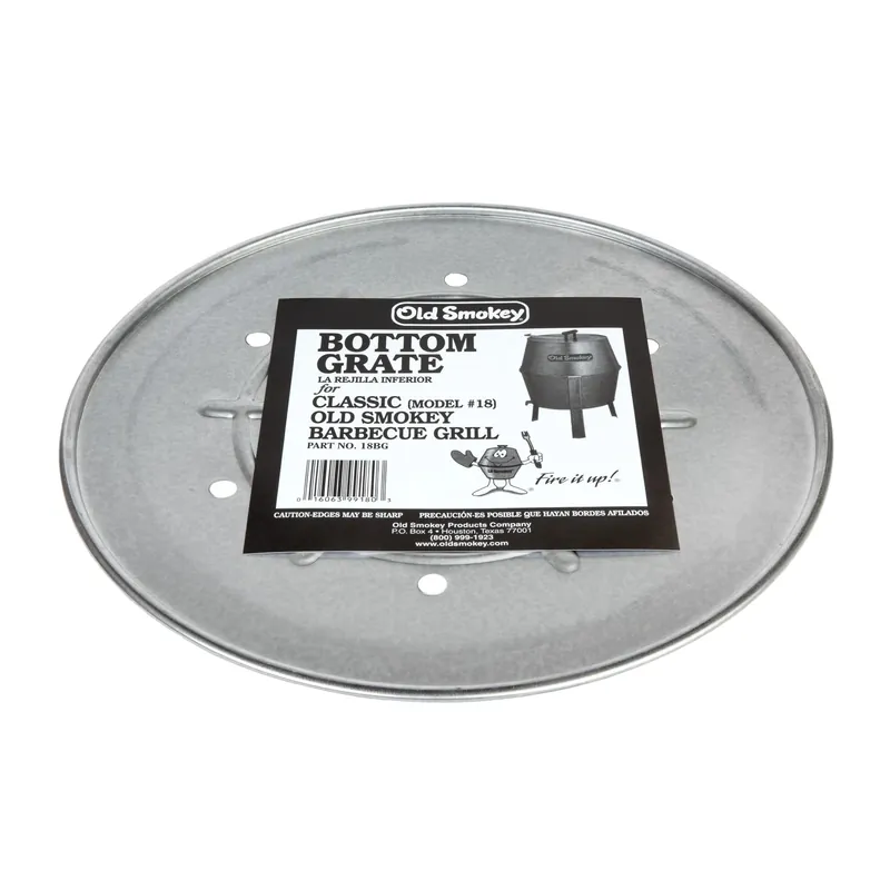 Old Smokey 14.5 In. Aluminized Steel Bottom Grill Grate Replacement Part