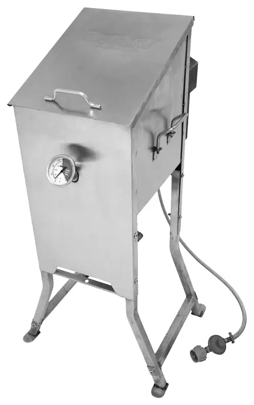 4 Gallon Stainless Steel Outdoor Fryer With Stand And Baskets