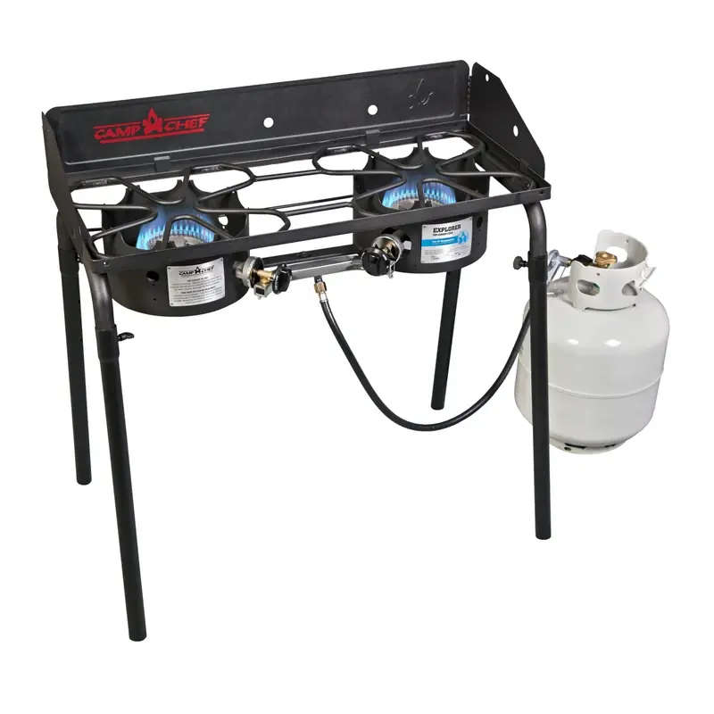 Explorer 2-burner 60,000 Btu Lp Gas Outdoor Cooking Stove