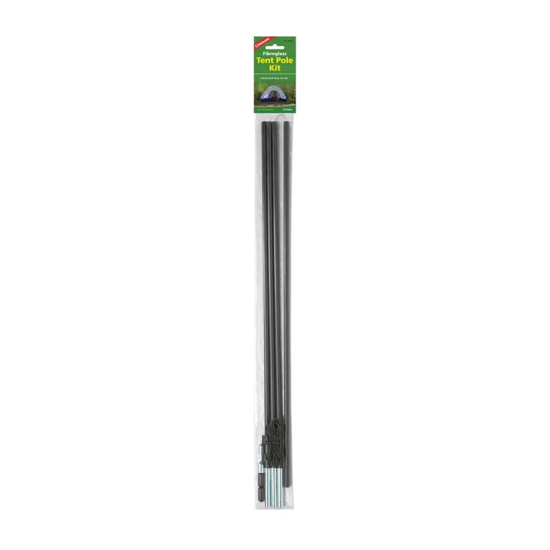 Coghlan‘s Black Tent Pole Replacement 25-5/8 In. H X 2-5/16 In. W X 2-5/16 In. L 4 Pk