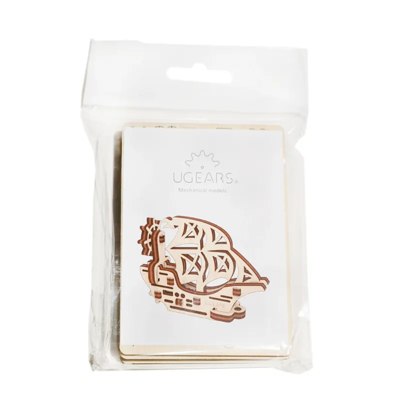 U-fidget 3d Puzzle Model Kit - 4 Wooden Ships