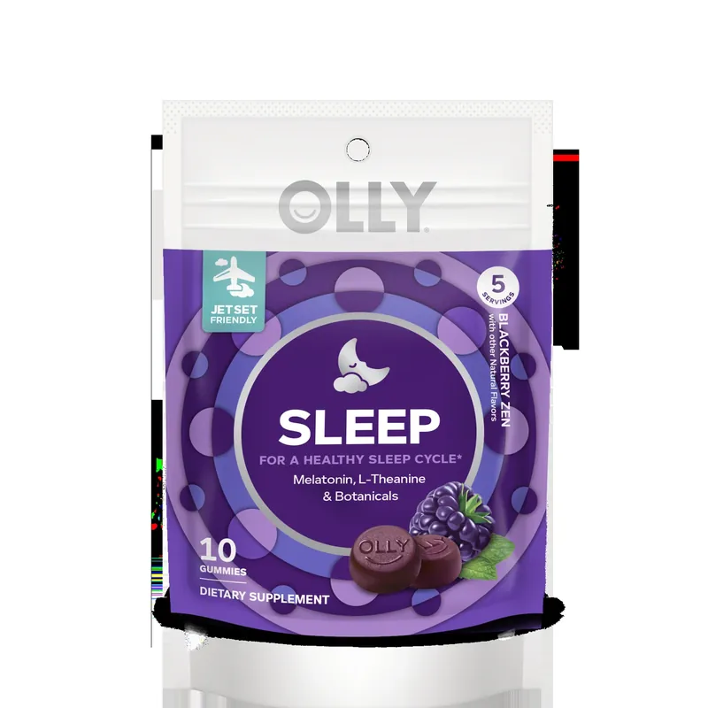 OLLY Purple Blackberry Zen Sleep Gummie 10 Pc