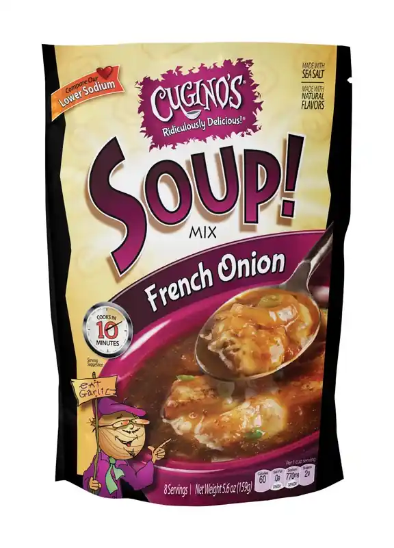 Cugino‘s French Onion Dry Soup Mix 5.6 Oz Pouch