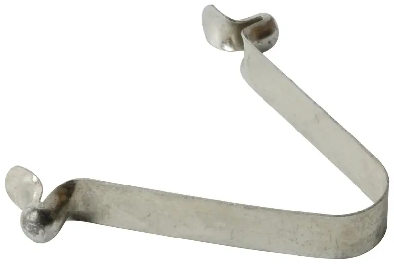 Metal Tech Steel Silver Scaffolding Spring Clip 1 Pk