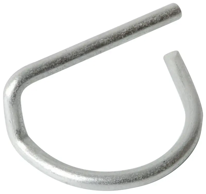 Metal Tech Steel Silver Scaffolding Pig Tail Lock 1 Pk
