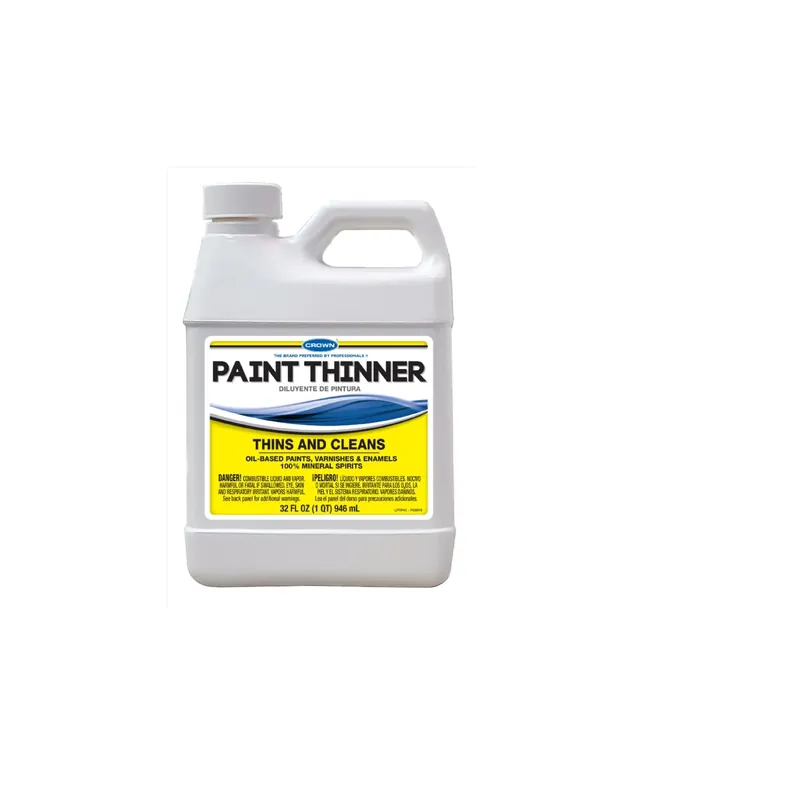 Mineral Spirits Paint Thinner 1 Quart Jug For Oil-based Paints