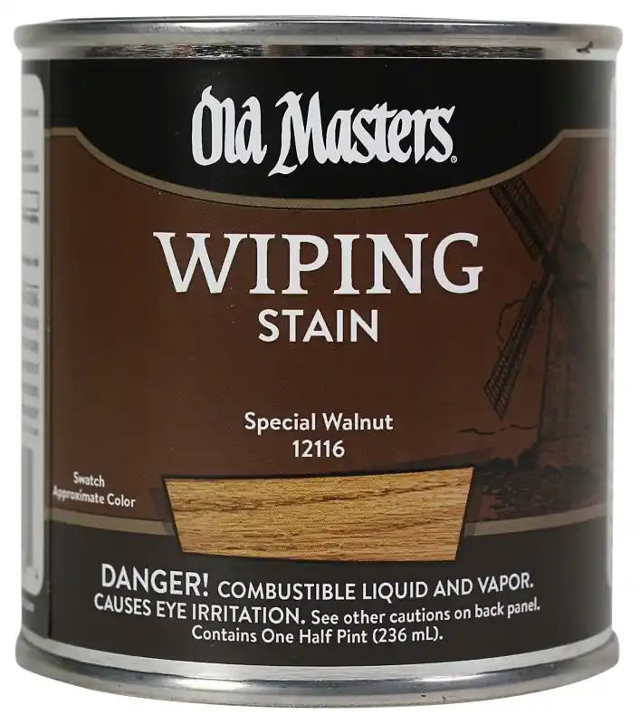 Wiping Stain, Oil-Based, Special Walnut, 1/2-Pt.