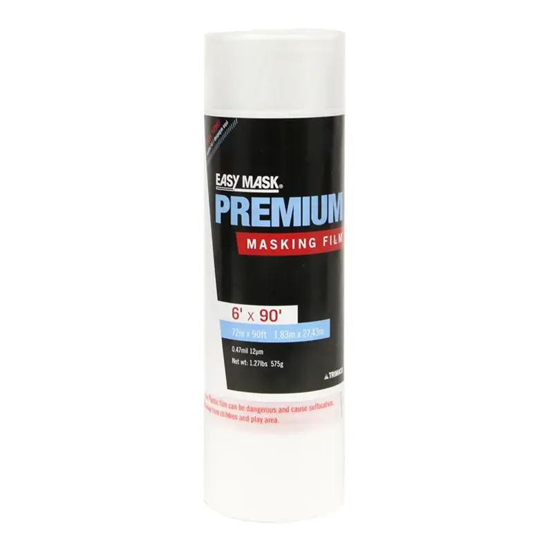 Easy Mask 6 Ft. W X 90 Ft. L X 0.5 Mil Plastic Masking Film 1 Pk