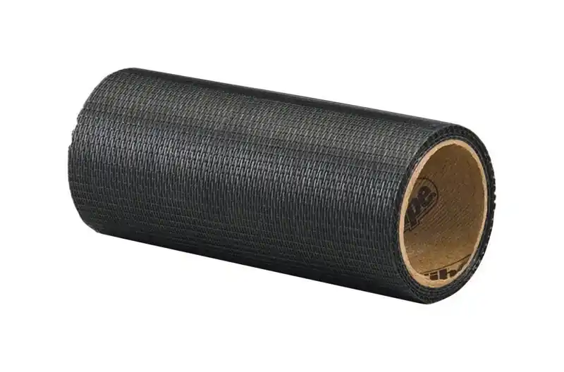 FibaTape Mesh Roof Repair Fabric, Black, 6 In. X 25 Ft.