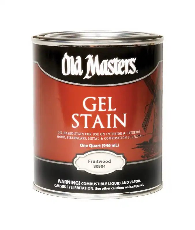 Gel Stain, Oil-Based, Fruitwood, 1-Qt.