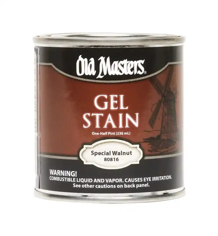 Semi-transparent Special Walnut Oil-based Alkyd Gel Stain 0.5 Pint