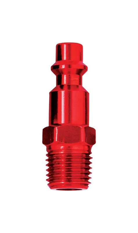 Tru-Flate Tru-Match Aluminum I/M Style Plug 1/4 In. Male 1 Pc