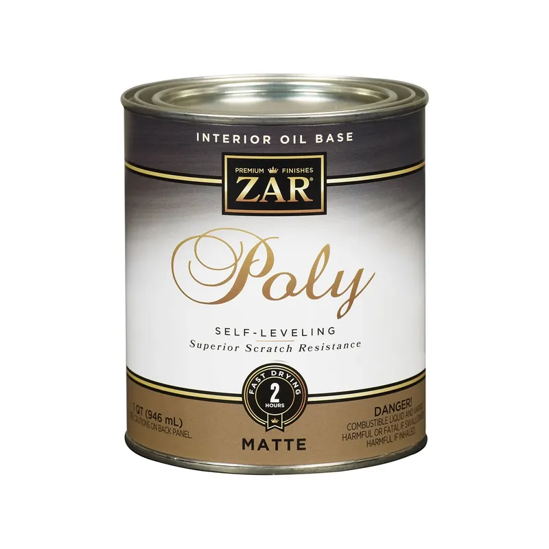 Matte Clear Oil-based Polyurethane 1 Quart - Ultra Matte Finish
