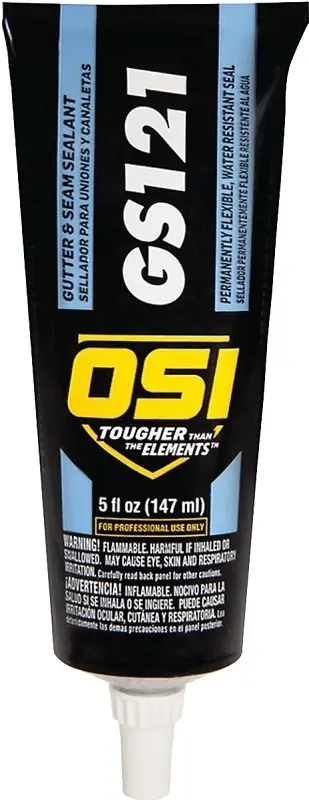 Gs121 White Gutter And Seam Sealant 5-fluid Ounce Squeeze Tube