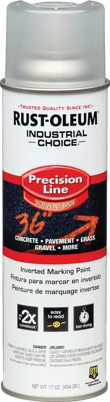 Industrial Choice Marking Paint, Clear, 17-oz.