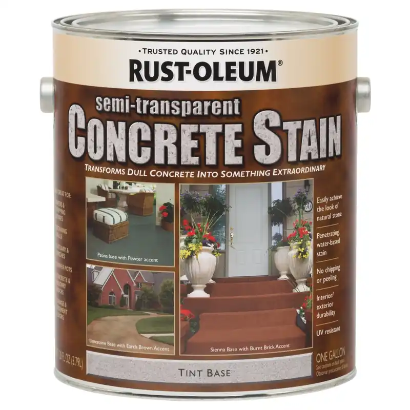 RockSolid Concrete Stain & Sealer, Semi-Transparent, Gallon