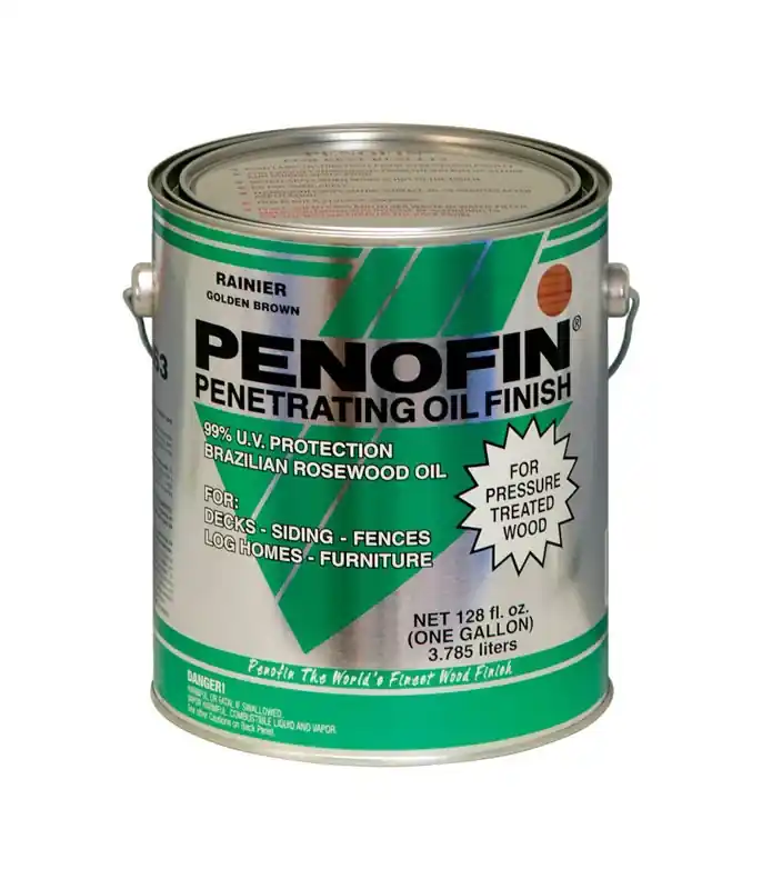 Transparent Rainier Oil-based Pressure Treated Wood Stain 1 Gallon