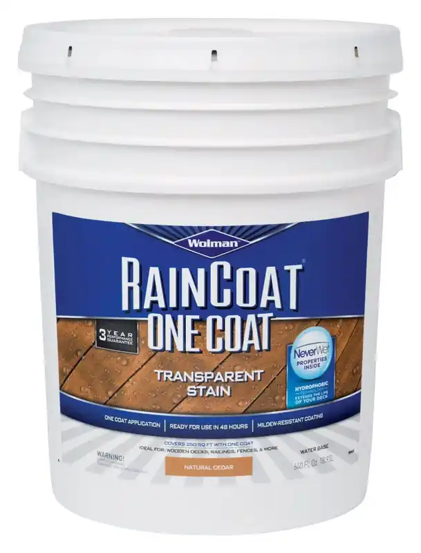 Durastain Transparent Natural Cedar Water-based Acrylic Copolymer One Coat Stain 5 Gallon