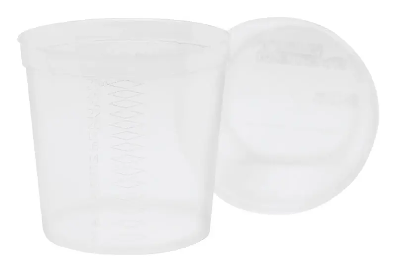 Medium Strength Polyurethane Mixing Pot 32 Oz - Heavy-duty Reusable