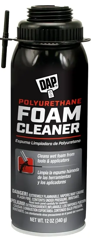 Polyurethane Foam Cleaner, 12 Oz. - Effective Cleaning Solution For Foam Applicators