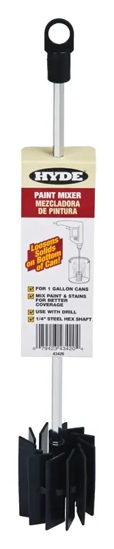 Paint Mixer, 1-Gallon, 11-In.