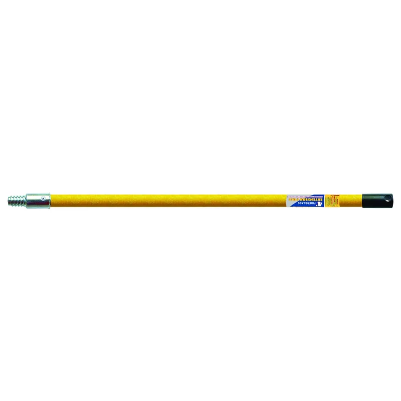 Premier 15/16 In. W X 4 Ft. L Yellow Fiberglass Rolling Paint Extender